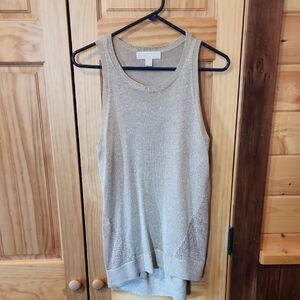 MICHAEL Michael Kors Gold Sleeveless Tank Top